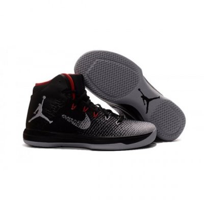 Nike Erkek Air Jordan Xxx1 Siyah / Gri / Kırmızı Basketbol Ayakkabısı Türkiye - C2FJB0PQ